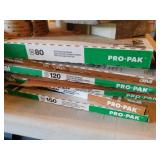 3M sandpaper sheets, 80 to 220 grip - other block