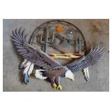 Yard art stakes - Bald eagle wall decor & more in