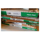 3M sandpaper sheets, 80 to 220 grip - other block