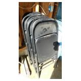 9 Costco metal folding chairs