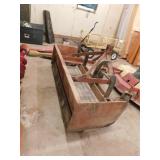 60" three point hitch grader box w/ 4 scarifier