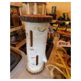 3 birdfeeders: Resin butterfly house - Lighthouse