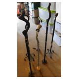 7 quad & other canes - Stationary commode: