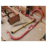 3 point hitch post hole digger system