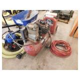 Sears 4 Hp two cylinder air compressor, 20 gal.