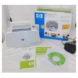 HP Photosmart A310 photo printer in original box,