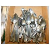 70 National nickel plate teaspoons