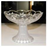 Mikasa Garden Terrace crystal compose bowl w/