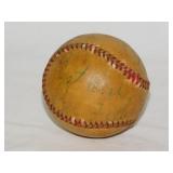 Signed 1960's Bullet Bob Feller Hall of Fame