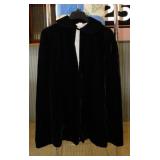 1940's? ladies long & short velvet coats
