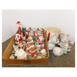 Christmas ceramic figurines: 3 piece 2003 Home
