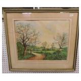 Paul-Emile Lecomte signed print
