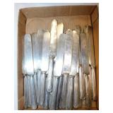 30 National plate knives