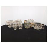 Vintage Jeannette Glass National pattern ribbed