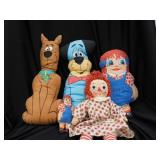 Vintage pillows & stuffed dolls: Scooby-Doo -