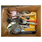 Kitchen utensils, some vintage