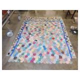 1950's-1960's Clam Shell full size quilt