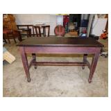 Art Novelty Co. Goshen Indiana antique wooden