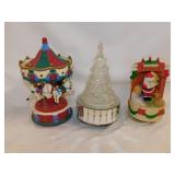 Christmas Around the World tree music box -
