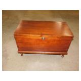 Pennsylvania 1800's walnut small chest,