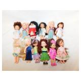 Barbie companion dolls: 11 Kelly dolls including