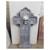 The Gothic Collection decorative skull cross