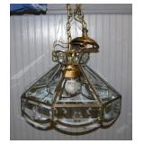 Beautiful hanging ceiling light Tiffany style w/