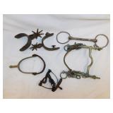 Antique forged Mexican spurs - US spur - Horse