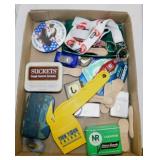 Vintage assorted advertising smalls: Pete's Feed
