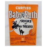 Antique advertising: Curtiss Baby Ruth Halloween