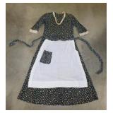 Vintage hand sewn prairie dresses, bonnet, skirts