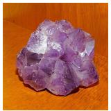 Amethyst quartz cluster, 3.25' diam. x 3' tall -