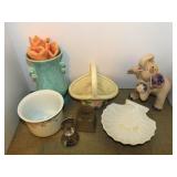 Mid Century Kay Finch ceramic elephant figurine -