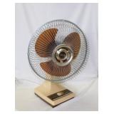 1980's Crosley 12' oscillating desk fan