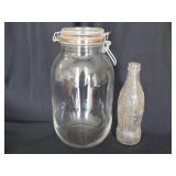 Vintage 10 oz. Coca-Cola Coke bottle - 3L glass