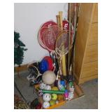 Badminton racquets & birdies - Volleyball -