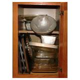 Aluminum & glass bakeware