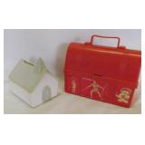 1971 Fisher-Price Kellogg toy lunch box & thermos