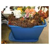 Autumn Fall dï¿½cor: Scarecrow & gourd wreaths -