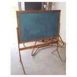 Vintage chalkboard easel stand, 36' x 46'