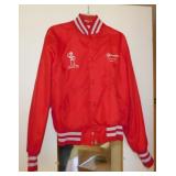 1988 Holloway satin snap front jacket,