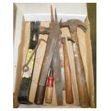 Files - Hammers - Pry bar - Chisel -