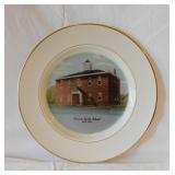 2 Brocton Illinois school history plates