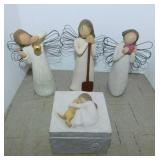 Willow Tree: True Keepsake box - 3 angels of the