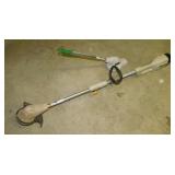 Ryobi electric 12V weed trimmer w/ sweeper blower