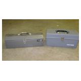 Handicraft metal toolbox w/ tray - Craftsman