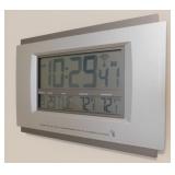 Digital atomic wall clock w/ calendar &