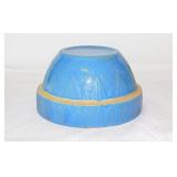 Antique picket fence sawtooth stoneware crock