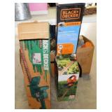 2 Black & Decker corded hedge trimmers w/ boxes: