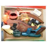 Vintage toy guns: Holster - Squirt gun - .177